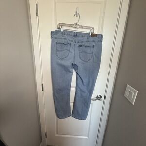 Lee Light Blue Jeans/patches In Crotch. Great For A Halloween Costume‎
